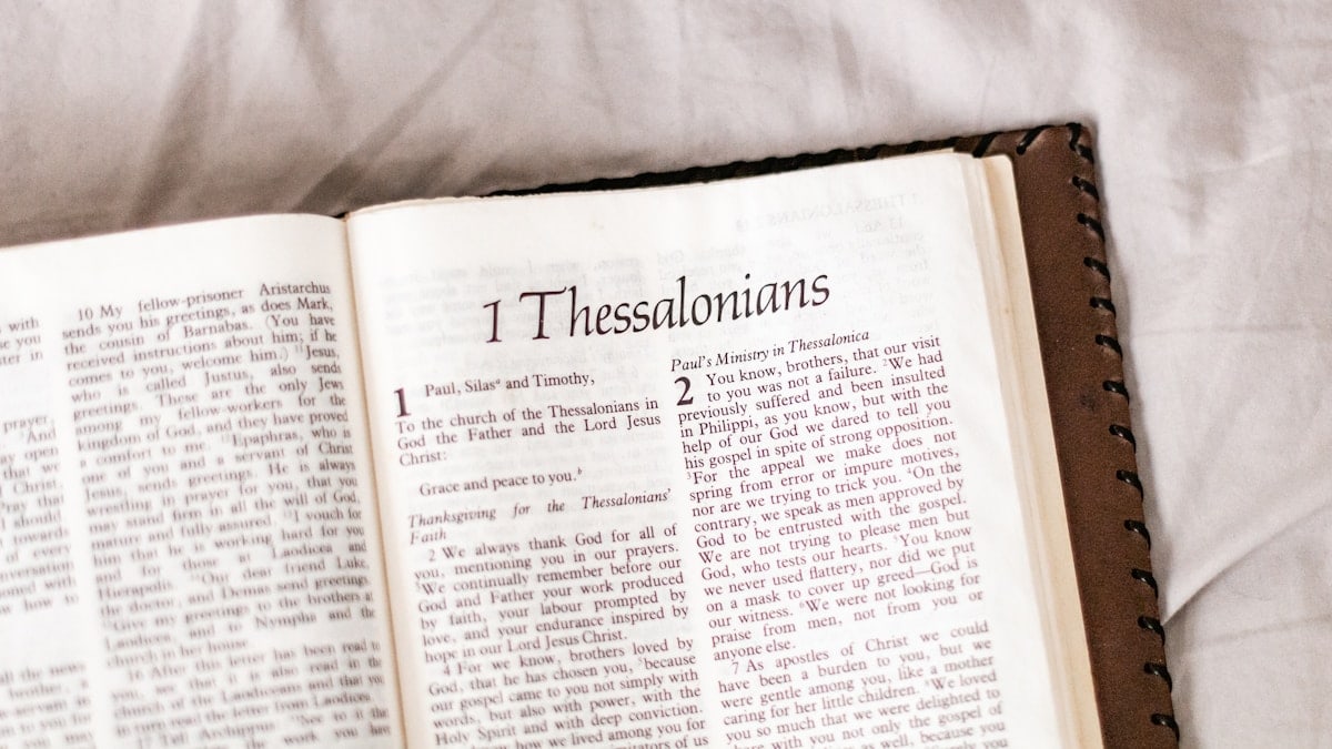 The Bible book of 1 Thessalonians